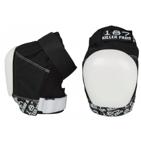 187 Killer Pads Pro Knee Black/White M 