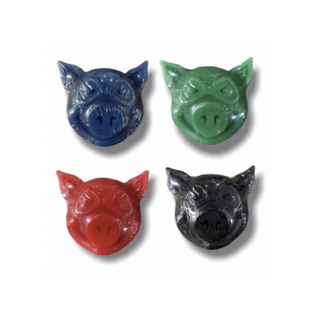 PG NEW PIG HEAD WAX RED