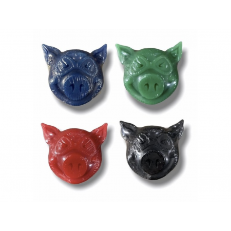 PG NEW PIG HEAD WAX BLUE