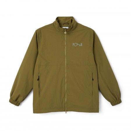 POL-SP21 - COACH JACKET GREEN BROWN L