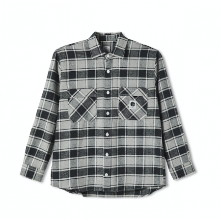 POL-SP21-FLANNELSHIRT-BLK-M