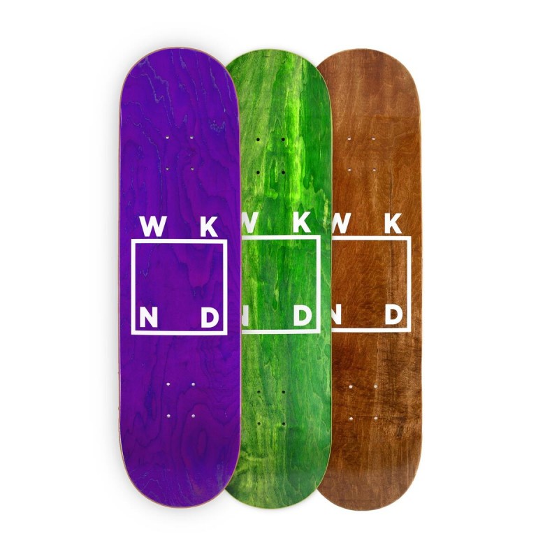 WKND WOOD WHITE LOGO 8.125