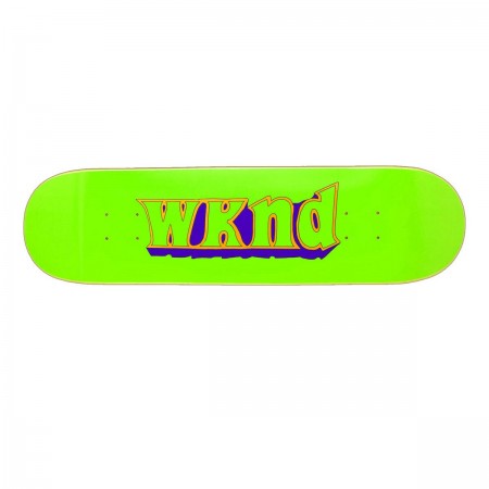 WKND WOOD GOOD TIMES-GREEN 8.375