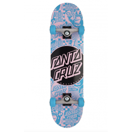 Santa Cruz Flier Dot Full  Sk8 Compl 8.00