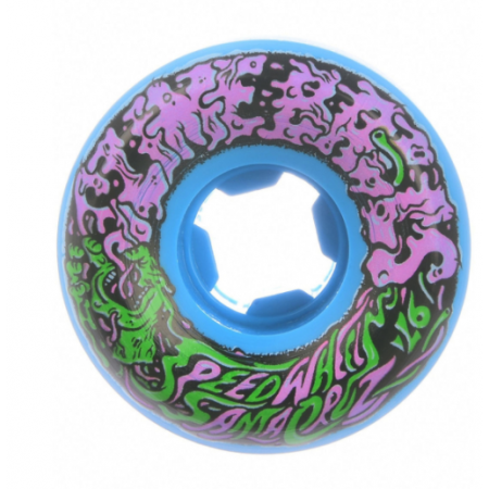 Slime Balls-53mm  Vomit Mini II Blue   97a  