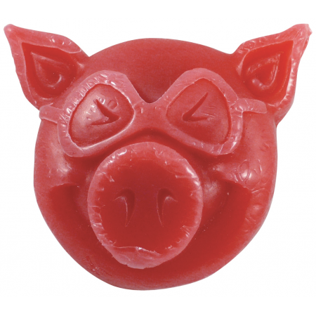 PG NEW PIG HEAD WAX RED