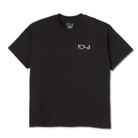 PSC-Stroke Logo Tee -Black-M