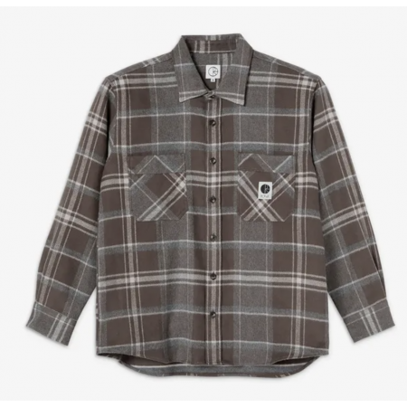 PSC-SU21-FLANNELSHIRT-BROWN-XL