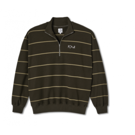 PSC-SP22-STRIPESWEAT-BRN-XS
