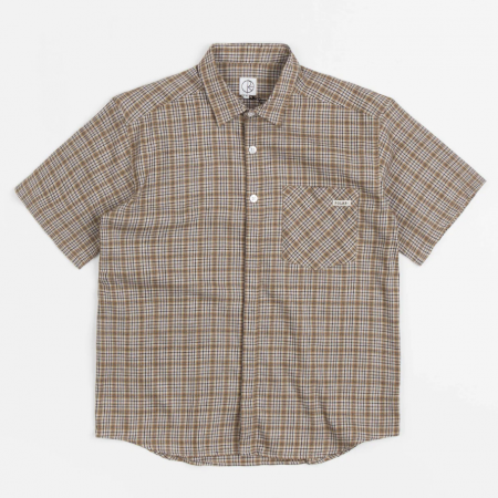 PSC-Mitchell Flannel Shirt-Bordeaux-M