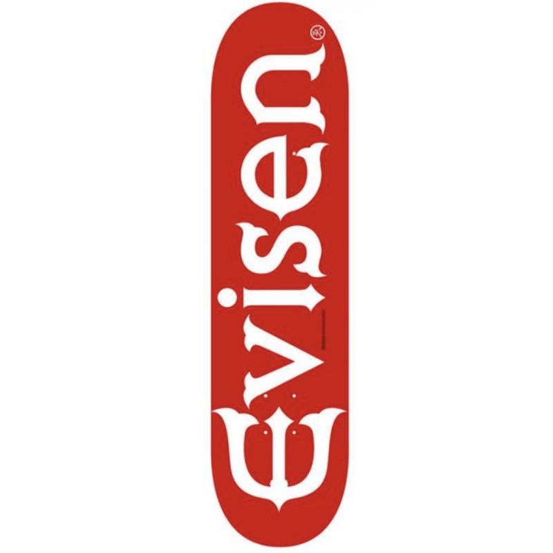 EVISEN WOOD EVILOGO RED 8,25