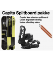 Neoslasher pakke 154 cm Union explorer M skins Dem