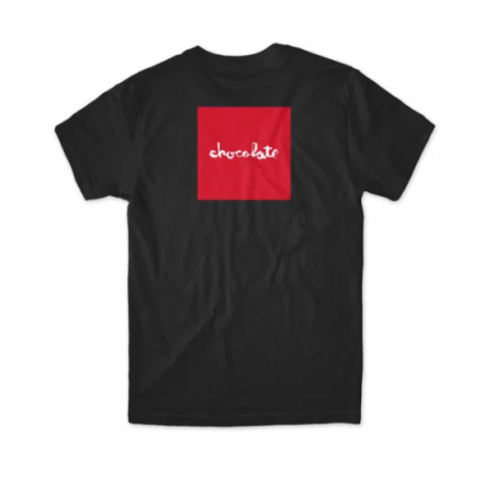 CHOCOLATE RED SQUARE YOUTH TEE BLACK