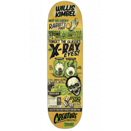 Creature Wood deck-Kimbel X-Ray Eyes 9" x 33