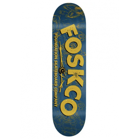 Foundation Wood deck 8.0 FOSKO YELLOW