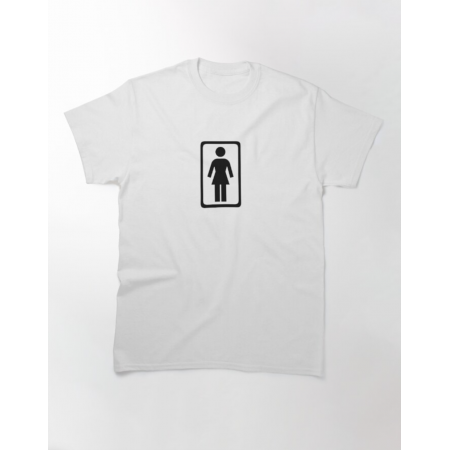 GIRL SKATEBOARDS OG TEE GREY